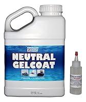 Algopix Similar Product 16 - Neutral Gelcoat No Wax Gallon with 60cc