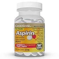Algopix Similar Product 12 - GoodSense Aspirin Pain Reliever  Fever