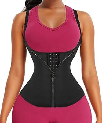Gotoly Women Waist Trainer Bodysuit Full Body Shaper Vest Tummy Control  Slim Cor