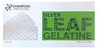 Algopix Similar Product 8 - Silver Leaf Gelatin Sheets 400 Sheets