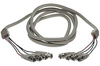 Algopix Similar Product 3 - SF Cable 10ft 4 BNC Male to 4 BNC Male