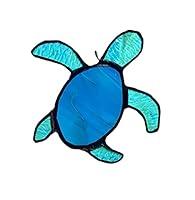 Algopix Similar Product 10 - Teal Aqua Blue Sea Turtle Stained Glass