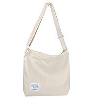 Algopix Similar Product 8 - Canvas Tote Bag, Off-White Large