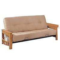 Algopix Similar Product 6 - Benjara Wooden Convertible Futon with