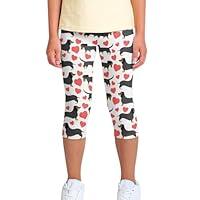 Algopix Similar Product 18 - Epaihaiy Dachshund Love Girls Capri