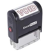 Algopix Similar Product 2 - Void Self Inking Rubber Stamp - Red Ink