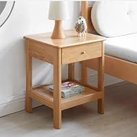 Algopix Similar Product 19 - Vadisun Beech Bedside Table Bed Side