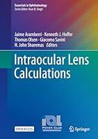 Algopix Similar Product 13 - Intraocular Lens Calculations