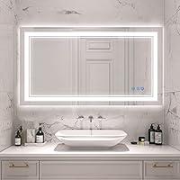 Algopix Similar Product 6 - Gmhehly LED Bathroom Vanity Mirror