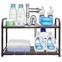 Algopix Similar Product 20 - STORAGE MANIAC Under Sink 2 Tier