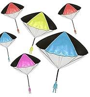 Algopix Similar Product 17 - Tangle Free Parachute Men toys 6 Piece