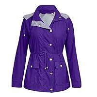 Algopix Similar Product 6 - HRAPDA Womens Raincoats Winter