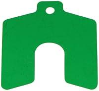 Algopix Similar Product 4 - Polyester Slotted Shim Green 0003