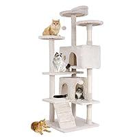 Algopix Similar Product 19 - BestPet Cat Tree Cat Tower Cat Condo 72