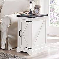 Algopix Similar Product 1 - JXQTLINGMU Nightstand with Charging