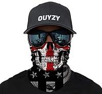 Algopix Similar Product 7 - OUYZY Neck Gaiter Face Mask Scarf Cover