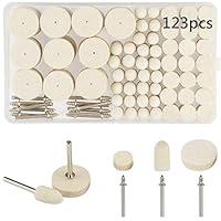 Algopix Similar Product 1 - Wool Felt Polishing Pad KAKOO 123 Pcs