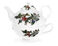 Algopix Similar Product 12 - Portmeirion Holly And Ivy Tea for One