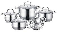 Algopix Similar Product 11 - Concord 9 Piece Stainless Steel 5Ply