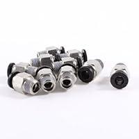 Algopix Similar Product 6 - 10 Pcs 18 PT Male Thread 6mm Push In