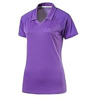 Algopix Similar Product 5 - PUMA Golf Womens Mesh Polo Royal