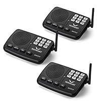 Algopix Similar Product 9 - Wireless Intercom System Hosmart 12