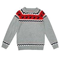 Algopix Similar Product 8 - Womens Knitted Fair Isle Print Retro