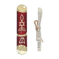 Algopix Similar Product 11 - Cabilock Jewish Mezuzah with Scrolls