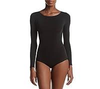 Algopix Similar Product 19 - DKNY Womens Jersey Bodysuit Black