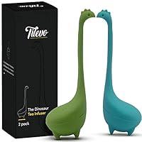 Algopix Similar Product 17 - Tilevo Tea Infuser Set of 2  Dinosaur