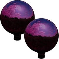 Algopix Similar Product 1 - Sunnydaze 10Inch Glass Mirrored