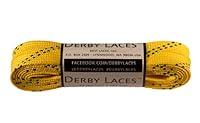 Algopix Similar Product 19 - Derby Laces Yellow 72 Inch Waxed Skate