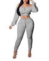 Algopix Similar Product 6 - Nhicdns Women 2 Piece Outfits  Bodycon