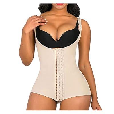 Women Suspender Bodysuit Crotch Button Waist