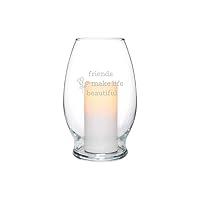 Algopix Similar Product 13 - Carson 11862 Friends Glass Hurricane