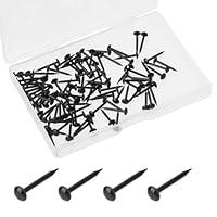 Algopix Similar Product 18 - 100 PCS Upholstery Nails Tacks Black