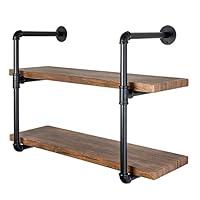 Algopix Similar Product 10 - HoneyCanDo Industrial Pipe Shelf