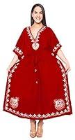 Algopix Similar Product 9 - LA LEELA Womens Beach Caftan Dress