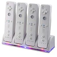 Algopix Similar Product 20 - Wii Remote Controller Charger 4 in 1