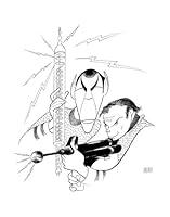 Algopix Similar Product 16 - Al Hirschfelds STAR TREK KIRK  SPOCK