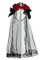Algopix Similar Product 4 - Day of the Dead Womens Veil Standard