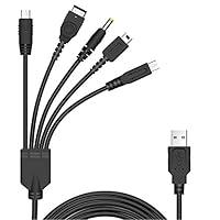 Algopix Similar Product 4 - Xahpower 5 in 1 USB Charger Cable for