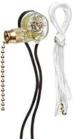 Algopix Similar Product 18 - NSI 75101CW Pull Chain Switch On Off