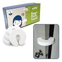 Algopix Similar Product 3 - Wittle Door Pinch Guard  4pk Baby