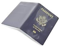 Algopix Similar Product 2 - Passport Cover Clear Plastic Vinyl ID