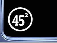 Algopix Similar Product 8 - 45 Squared TP 262 vinyl 6 Decal
