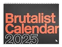 Algopix Similar Product 10 - Brutalist Calendar 2025