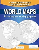 Algopix Similar Product 11 - World Maps for Coloring and Learning