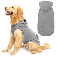 Algopix Similar Product 4 - EXPAWLORER Fleece Dog Hoodies with
