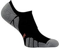 Algopix Similar Product 3 - Eurosock Vitalsox No Show BlackSilver